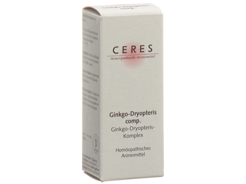CERES Ginkgo Dryopteris compte-gouttes 20ml