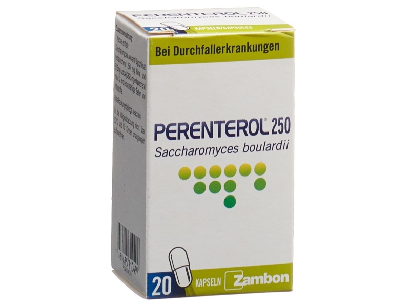 PERENTEROL Kapseln 250 mg 20 Stück