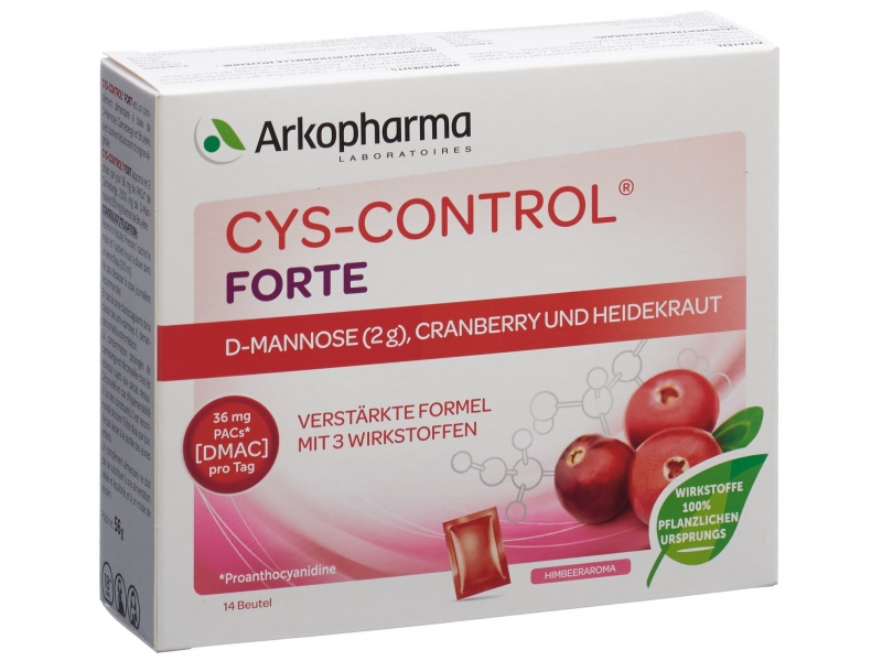 CYS-CONTROL Forte D-Mannose Cranber Heidekr 14 Stk
