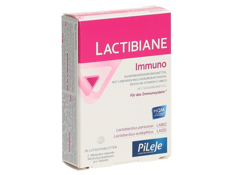 LACTIBIANE Immuno 2M comprimés à sucer 30 pièces