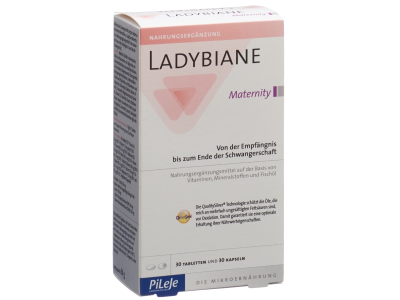 LADYBIANE Maternity 30 comprimés + 30 capsules
