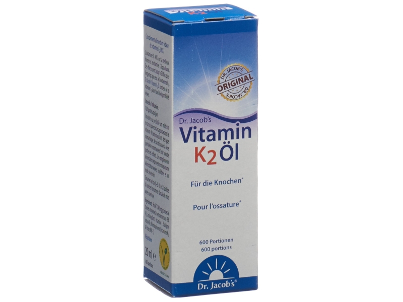 DR.JACOB'S Vitamin K2 Öl, 20ml