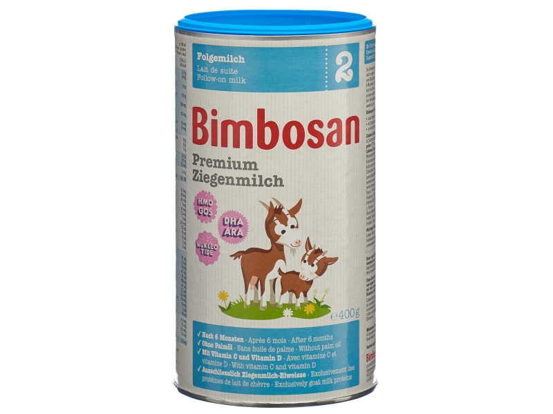 BIMBOSAN Premium Lait de Chèvre 2, 400g
