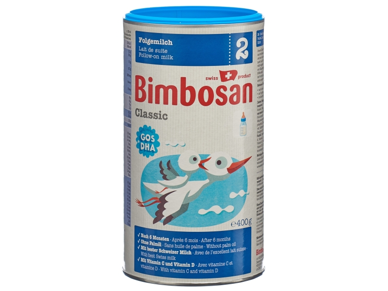 BIMBOSAN Classic 2 lait de suite boîte 400 g
