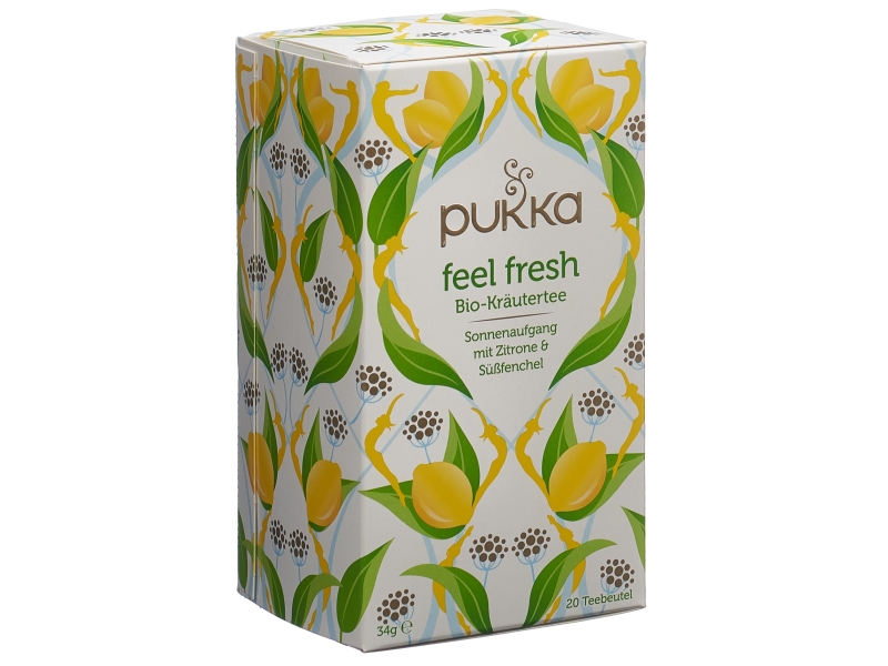 PUKKA Feel Fresh Tee Bio D sach 20 pce