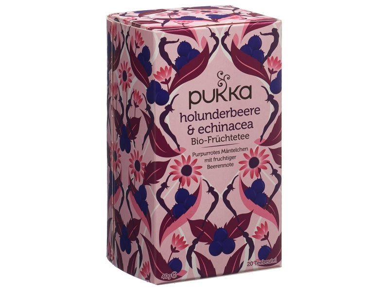 PUKKA Holunderbeere&Echinacea Tee Bio sach 20 pce