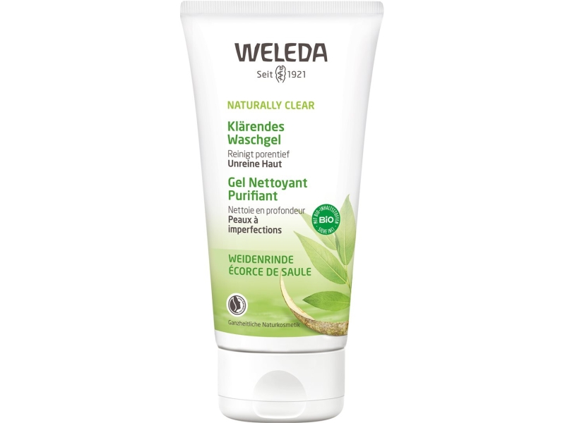 WELEDA NATURALLY CLEAR Klärendes Waschgel 100 ml