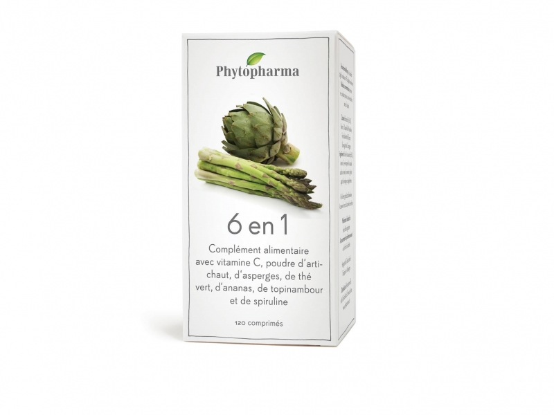 PHYTOPHARMA 6 in 1 compresse 120 pezzi
