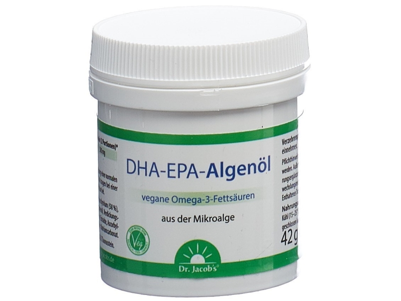 DR. JACOB'S DHA-EPA-Algenöl 60 capsules