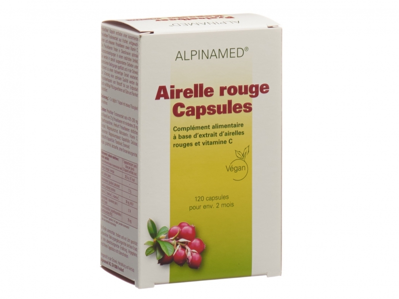 ALPINAMED Airelle Rouge Capsules 120 pièces