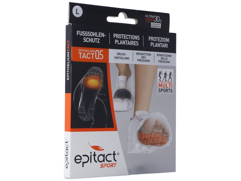 EPITACT Sport Protections plantaires L >25.5cm 1 paire
