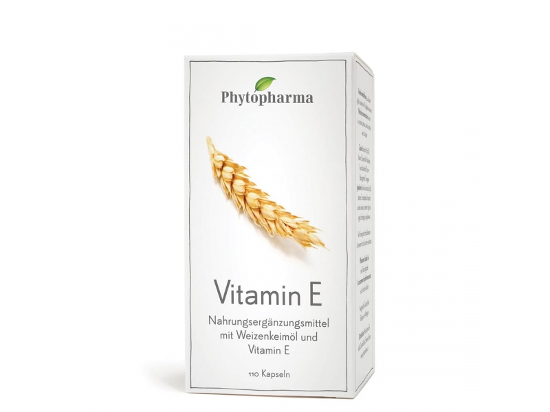 PHYTOPHARMA Vitamin E Kapseln 110 Stück